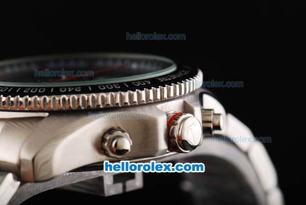 Tag Heuer Grand Carrera Calibre 17 Chronograph Quartz with Black Dial - Click Image to Close